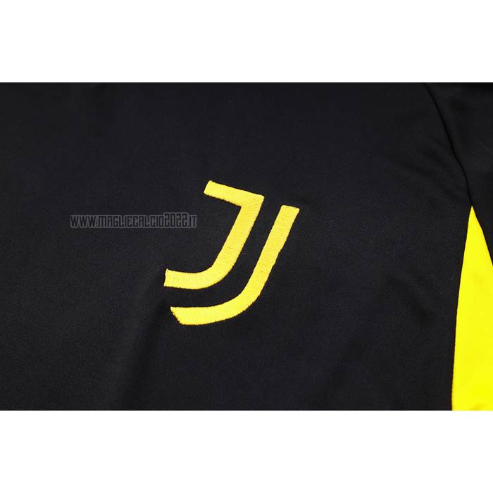 Tuta da Track del Juventus Manga Corta 2023-2024 Nero - Pantalon Corto